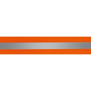 50MM ORANGE/SILVER REFLECTIVE TAPE