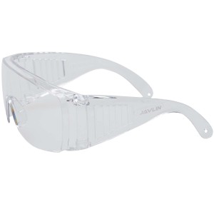 Javlin Wrap Around Clear Lens Anti Scratch Spectacles