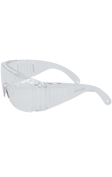 Javlin Wrap Around Clear Lens Anti Scratch Spectacles