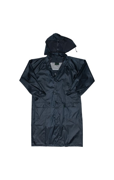 Javlin Reflective Polyester PVC Calf Length Rain Coat