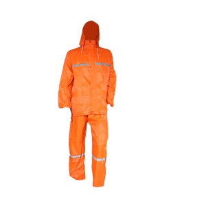 2 piece Rainsuits with Reflective Tape s-5XL